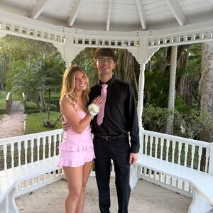 Lucy in the Sky Pink Mini Dress